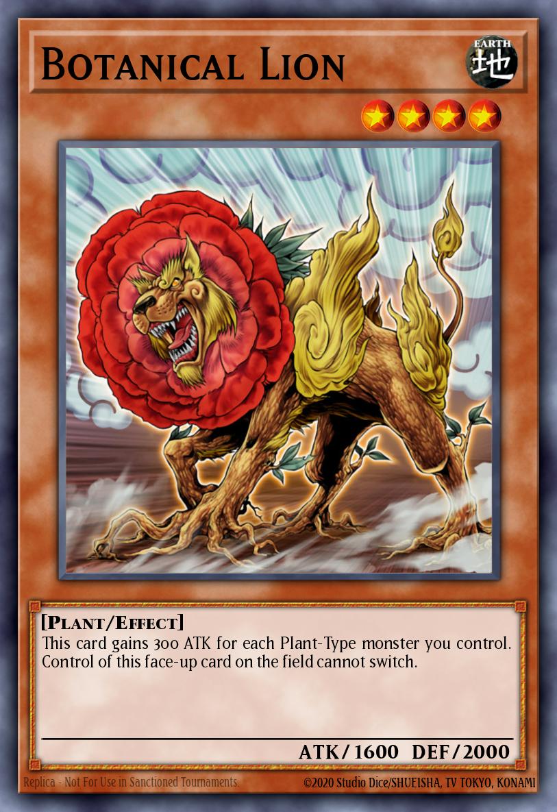 Botanical Lion 