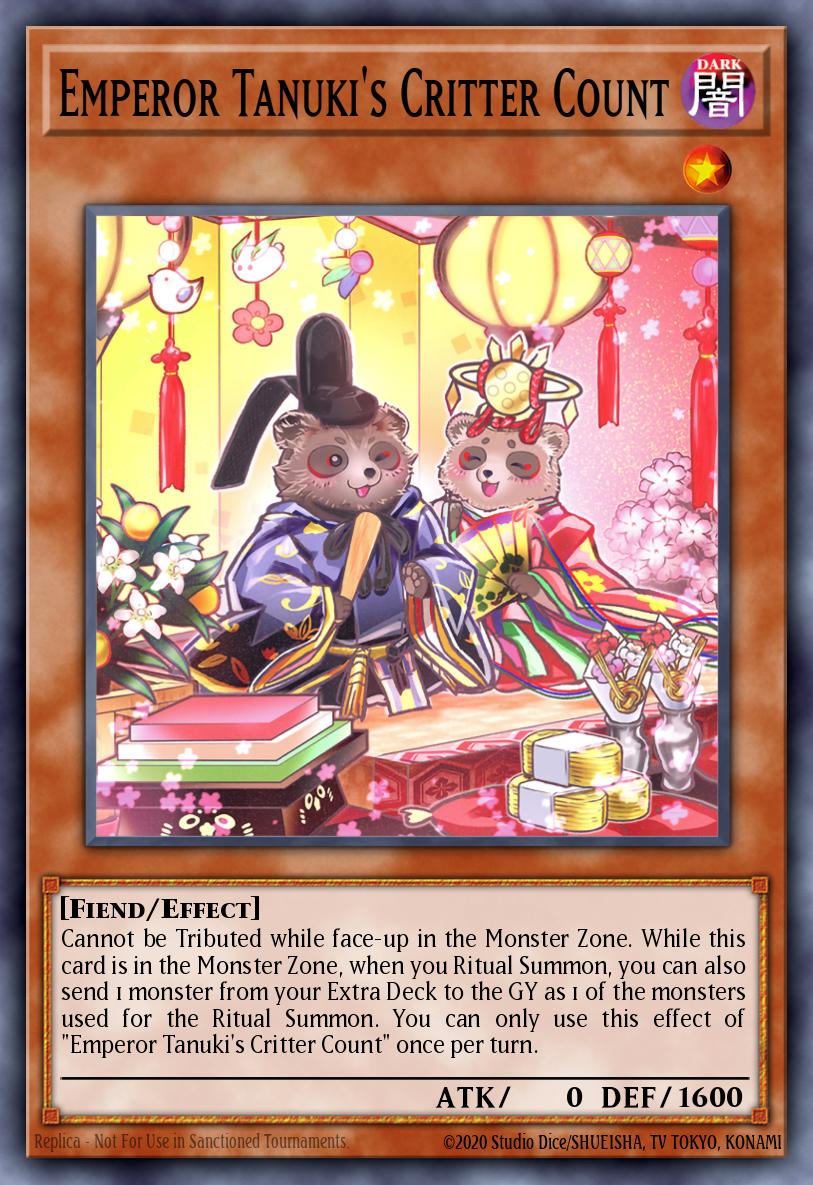 Emperor Tanuki's Critter Count POTE-EN037