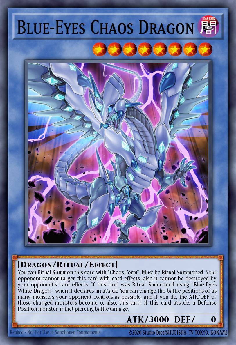 Blue-Eyes Chaos Dragon LED3-EN001