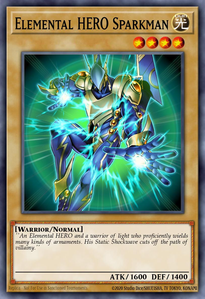 Elemental HERO Sparkman YSD-EN010