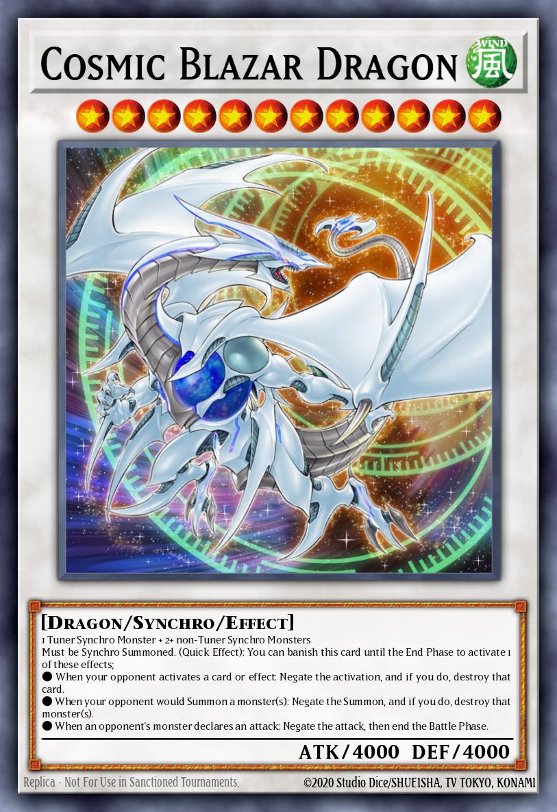 Cosmic Blazar Dragon DUSA-EN034