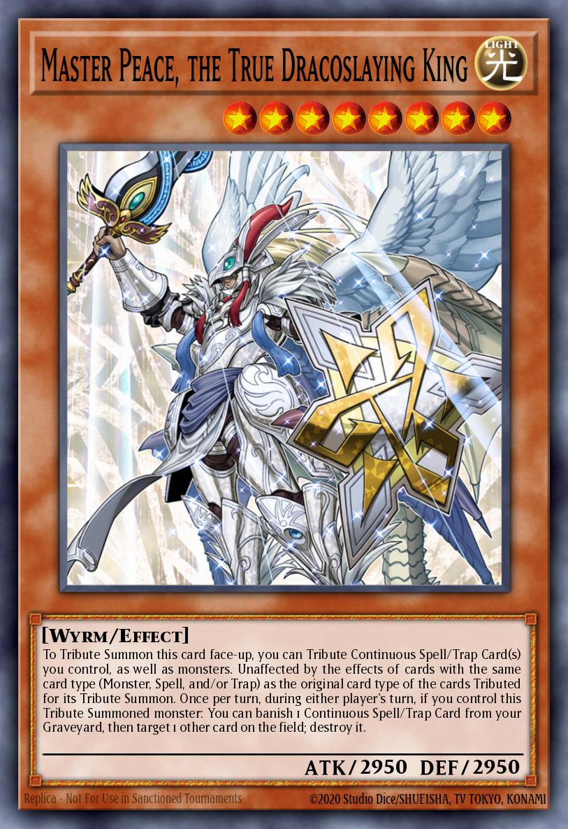 Master Peace, the True Dracoslaying King MACR-EN024