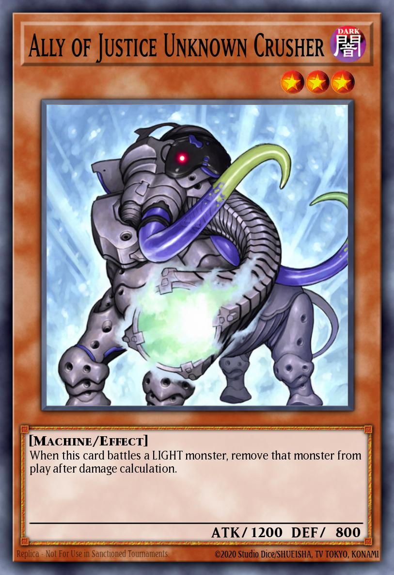 Ally of Justice Unknown Crusher STBL-EN094