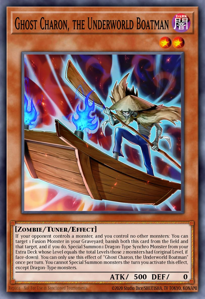Ghost Charon, the Underworld Boatman 