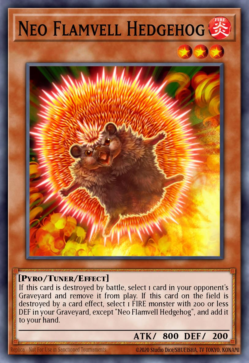 Neo Flamvell Hedgehog HAC1-EN070