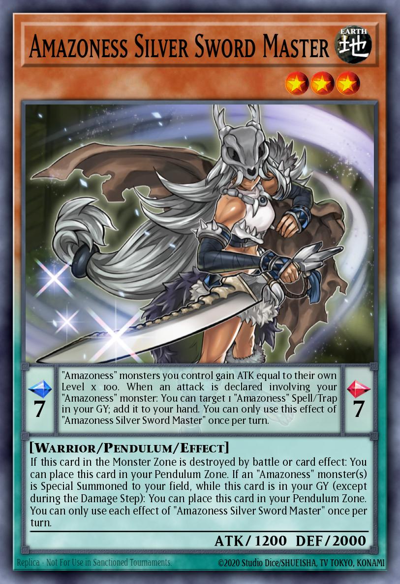 Amazoness Silver Sword Master DABL-EN094