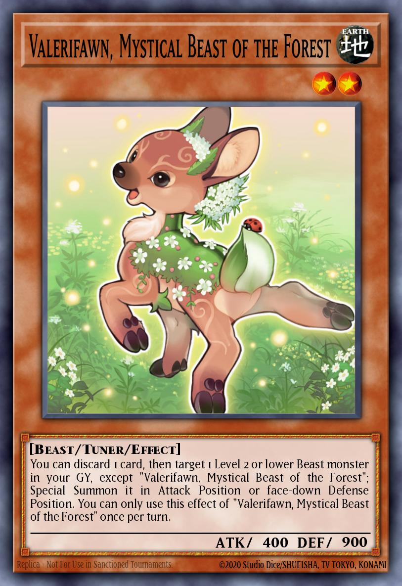 Valerifawn, Mystical Beast of the Forest NECH-EN038