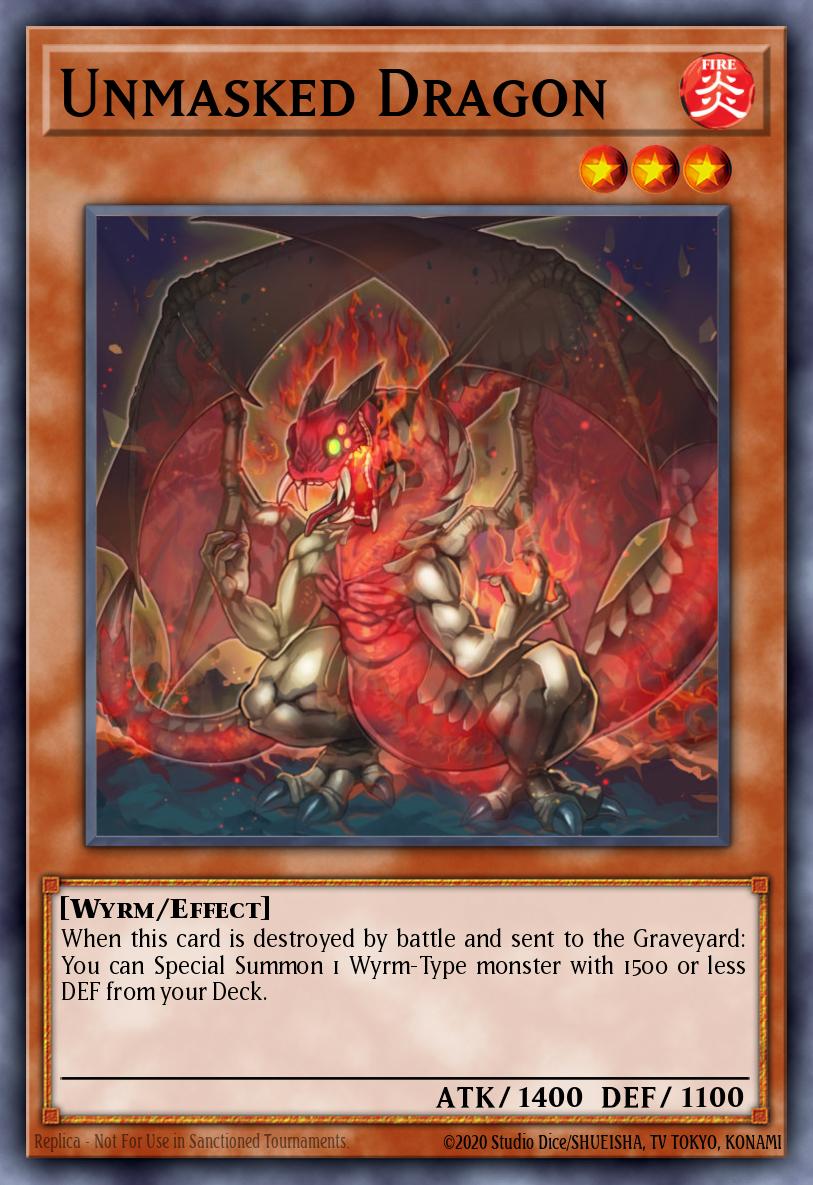 Unmasked Dragon NECH-EN035