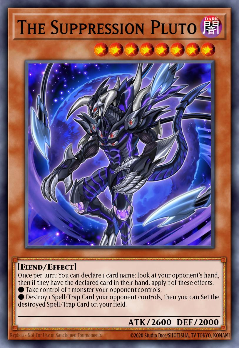 The Suppression Pluto — Collectors Pack: Duelist of Flash Version