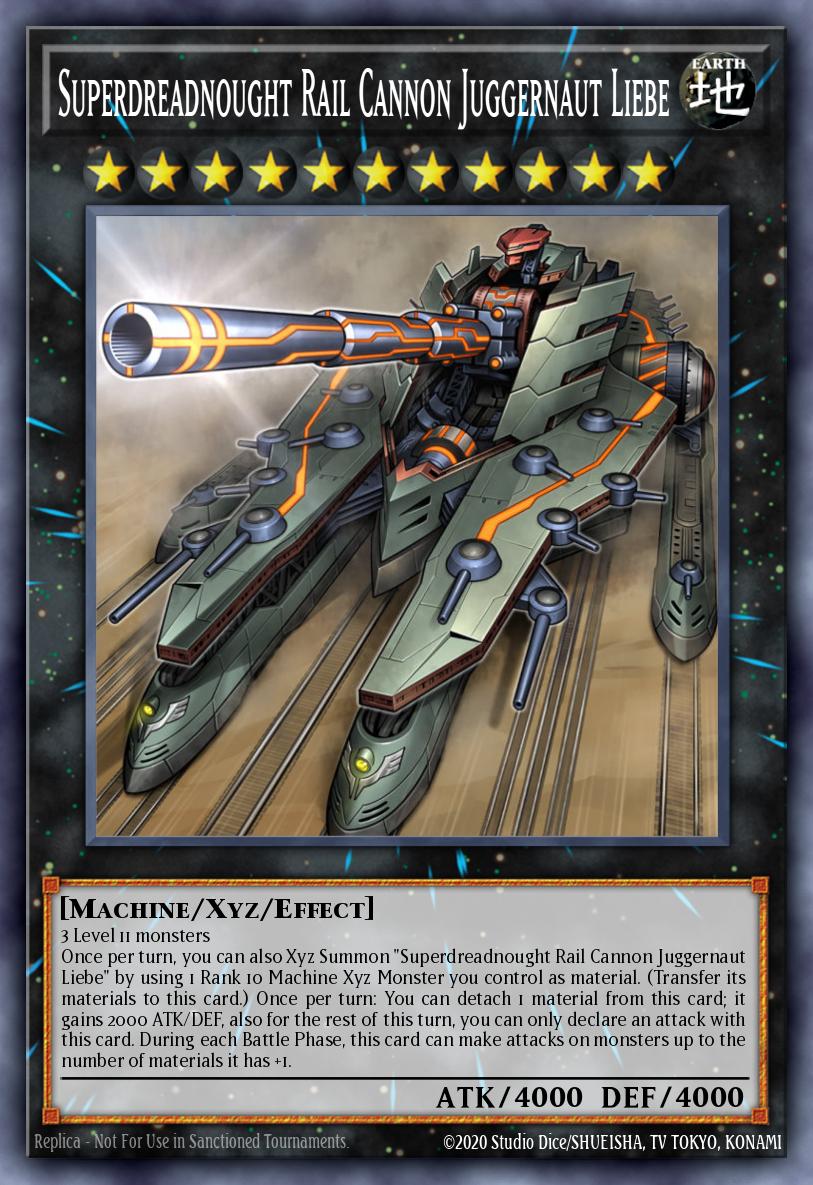 Superdreadnought Rail Cannon Juggernaut Liebe 