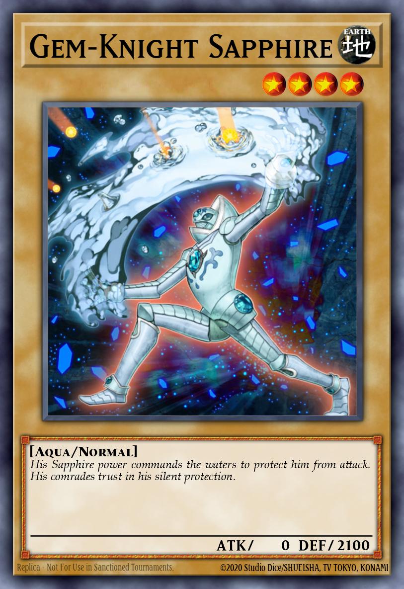 Gem-Knight Sapphire 