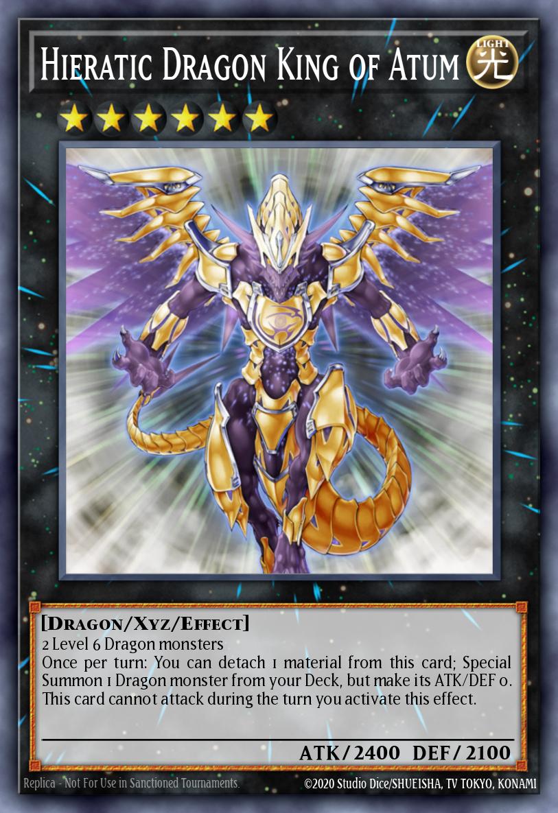 Hieratic Dragon King of Atum 