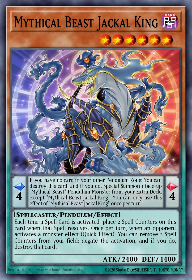 Mythical Beast Jackal King INCH-EN048