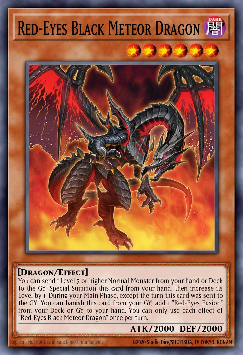 Red-Eyes Black Meteor Dragon 
