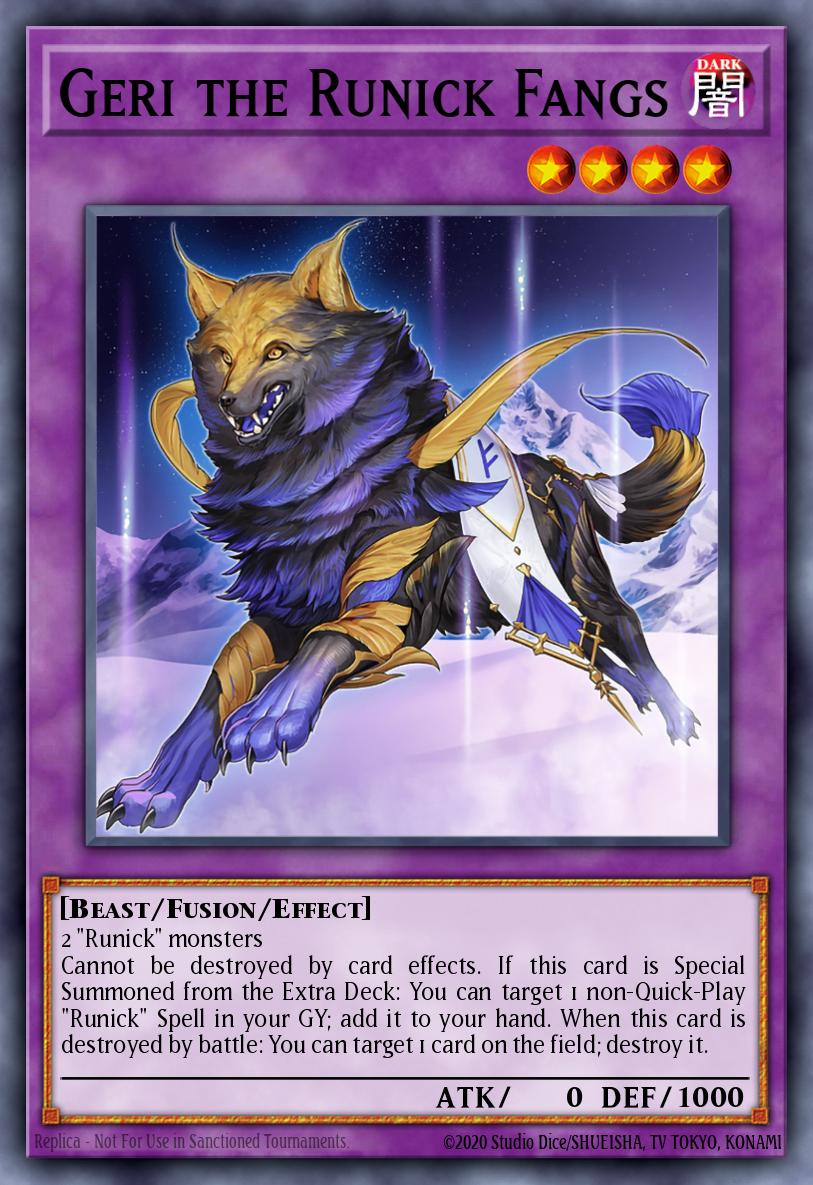 Geri the Runick Fangs TAMA-EN039