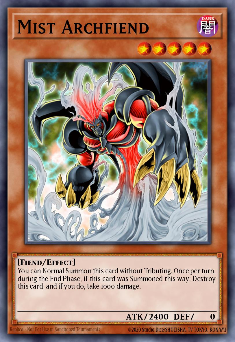 Mist Archfiend TU02-EN009