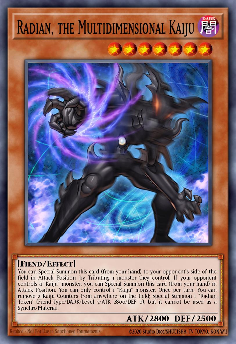Radian, the Multidimensional Kaiju 