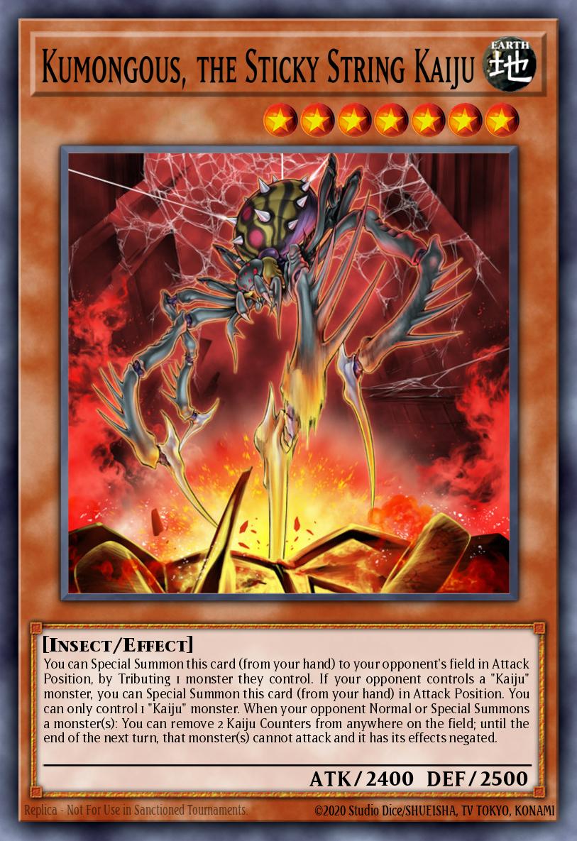 Kumongous, the Sticky String Kaiju 