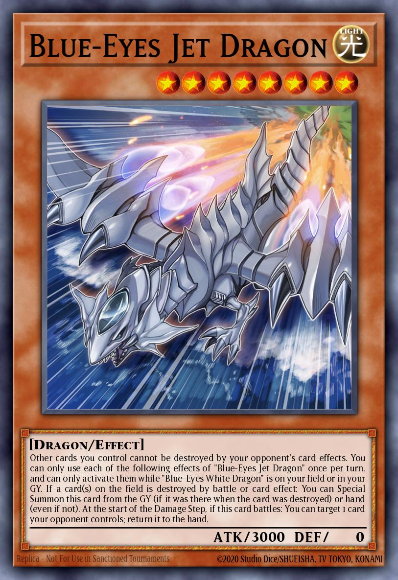 Blue-Eyes Jet Dragon 