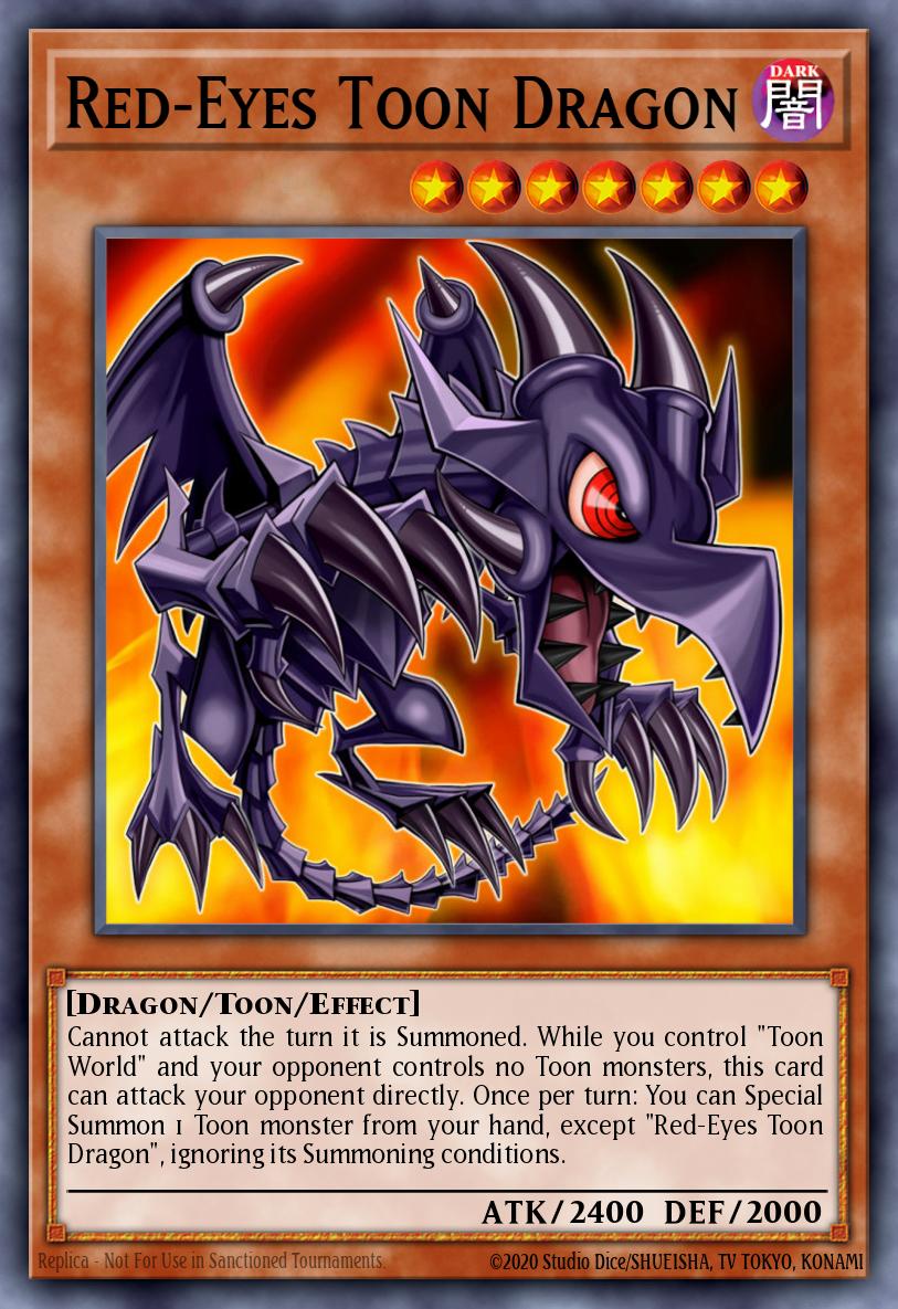 Red-Eyes Toon Dragon SHVI-EN036