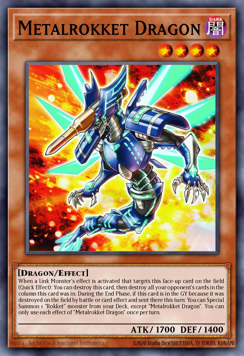 Metalrokket Dragon EXFO-EN008