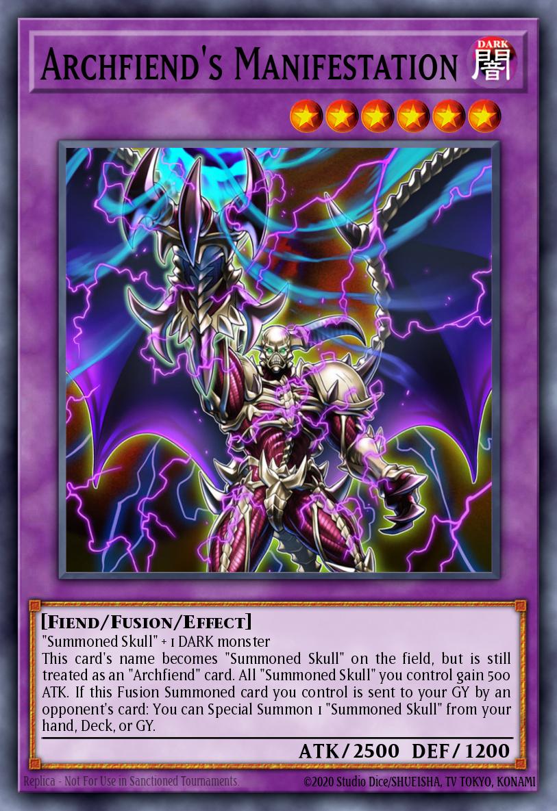 Archfiend's Manifestation 