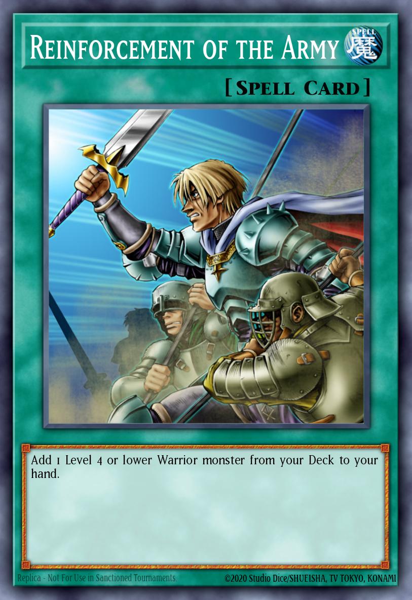 Reinforcement of the Army MAGO-EN046
