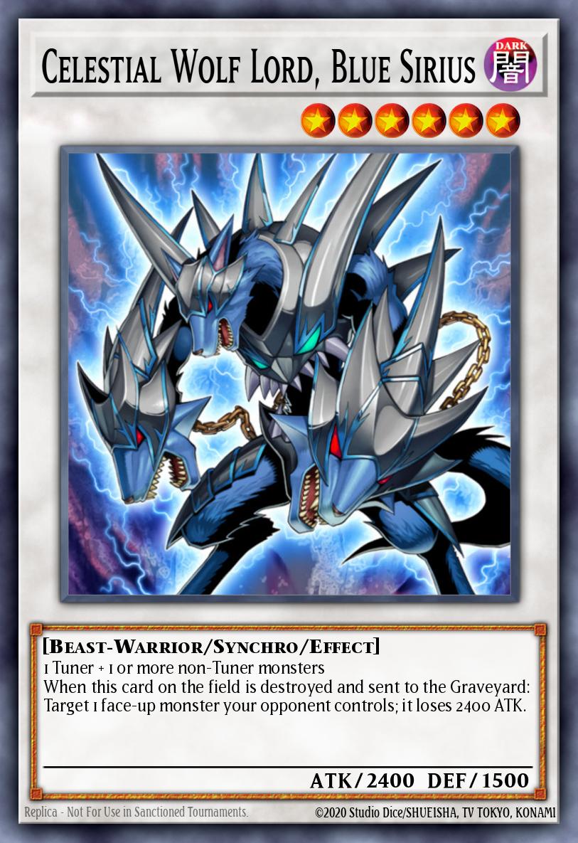 Celestial Wolf Lord, Blue Sirius SHSP-EN090