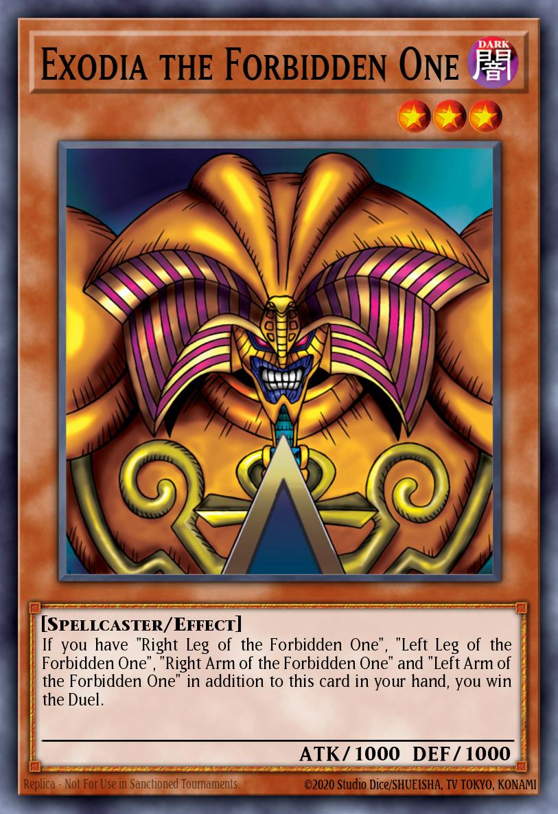 Exodia the Forbidden One BLCR-EN101