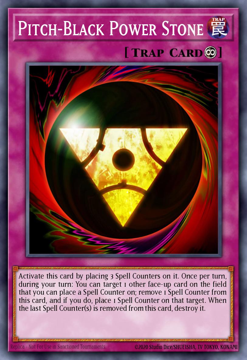 Pitch-Black Power Stone SDSC-EN036