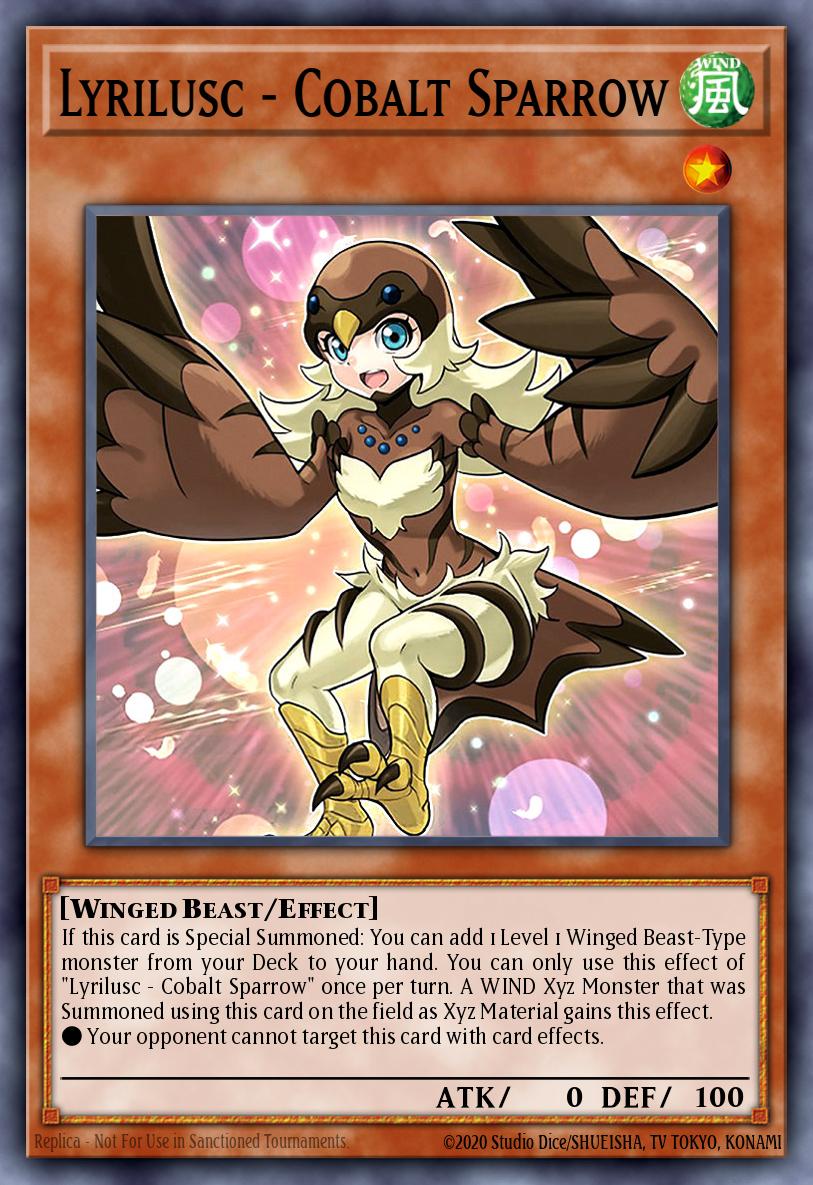 Lyrilusc - Cobalt Sparrow MACR-EN012