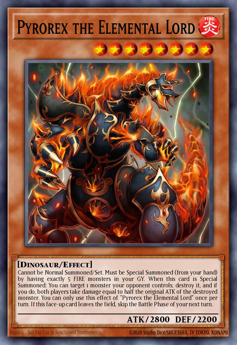 Pyrorex the Elemental Lord CBLZ-EN040