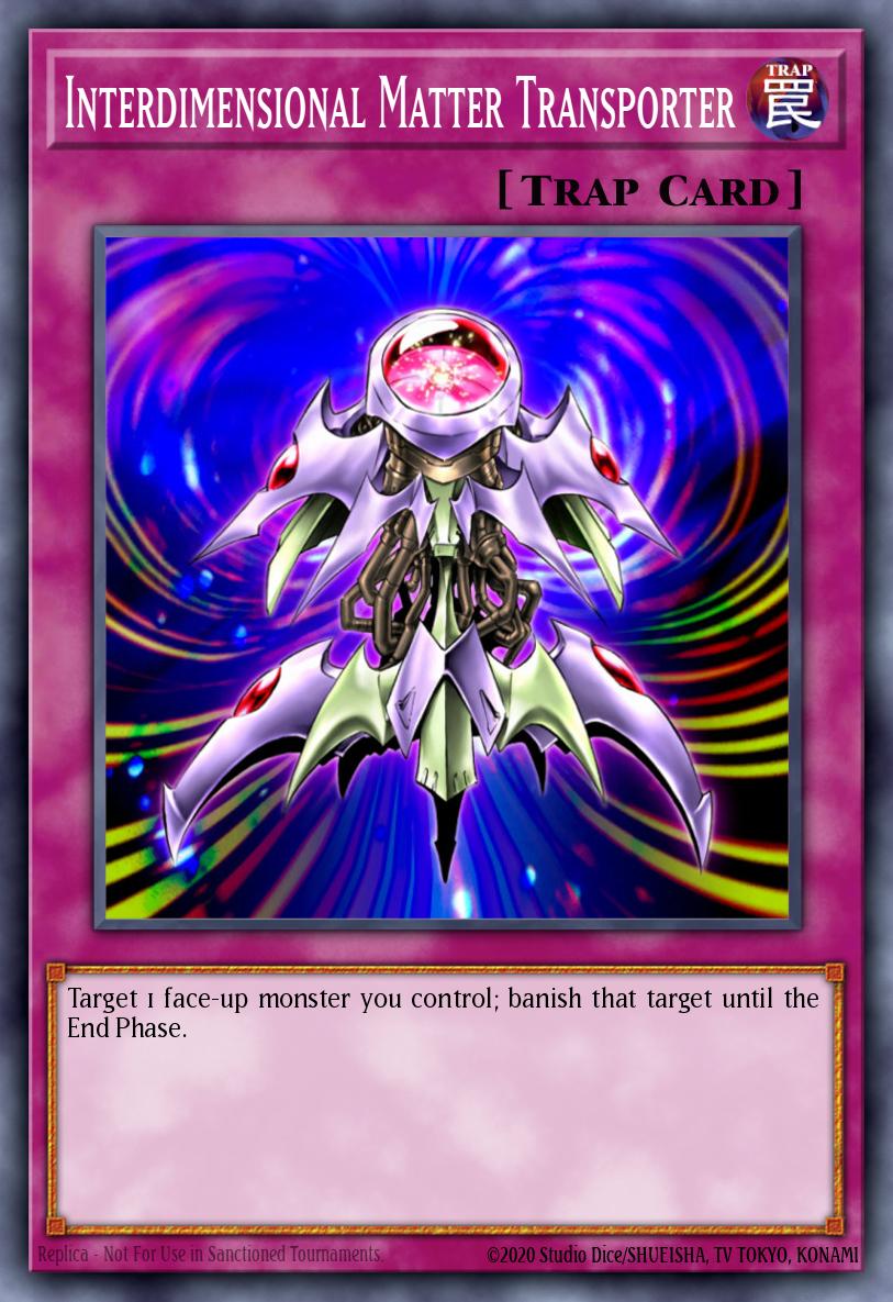 Interdimensional Matter Transporter SD1-EN026