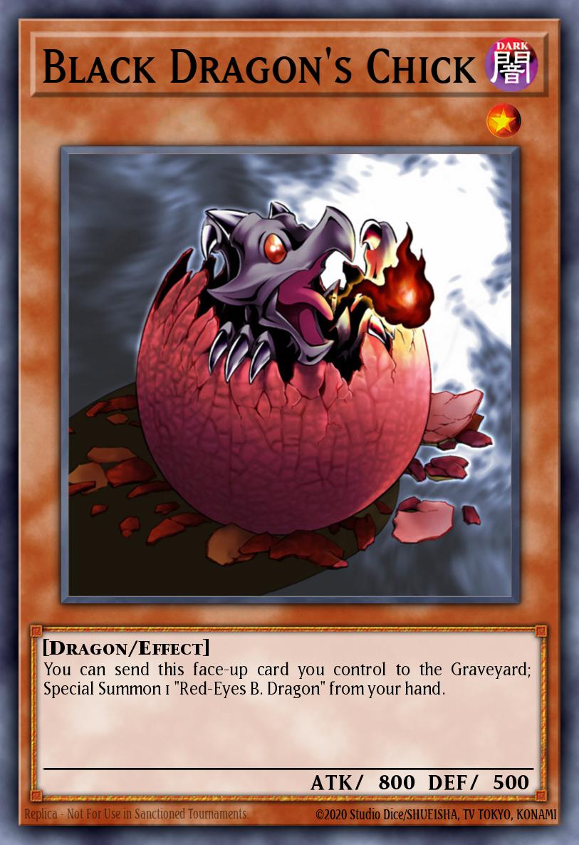 Black Dragon's Chick SD1-EN007