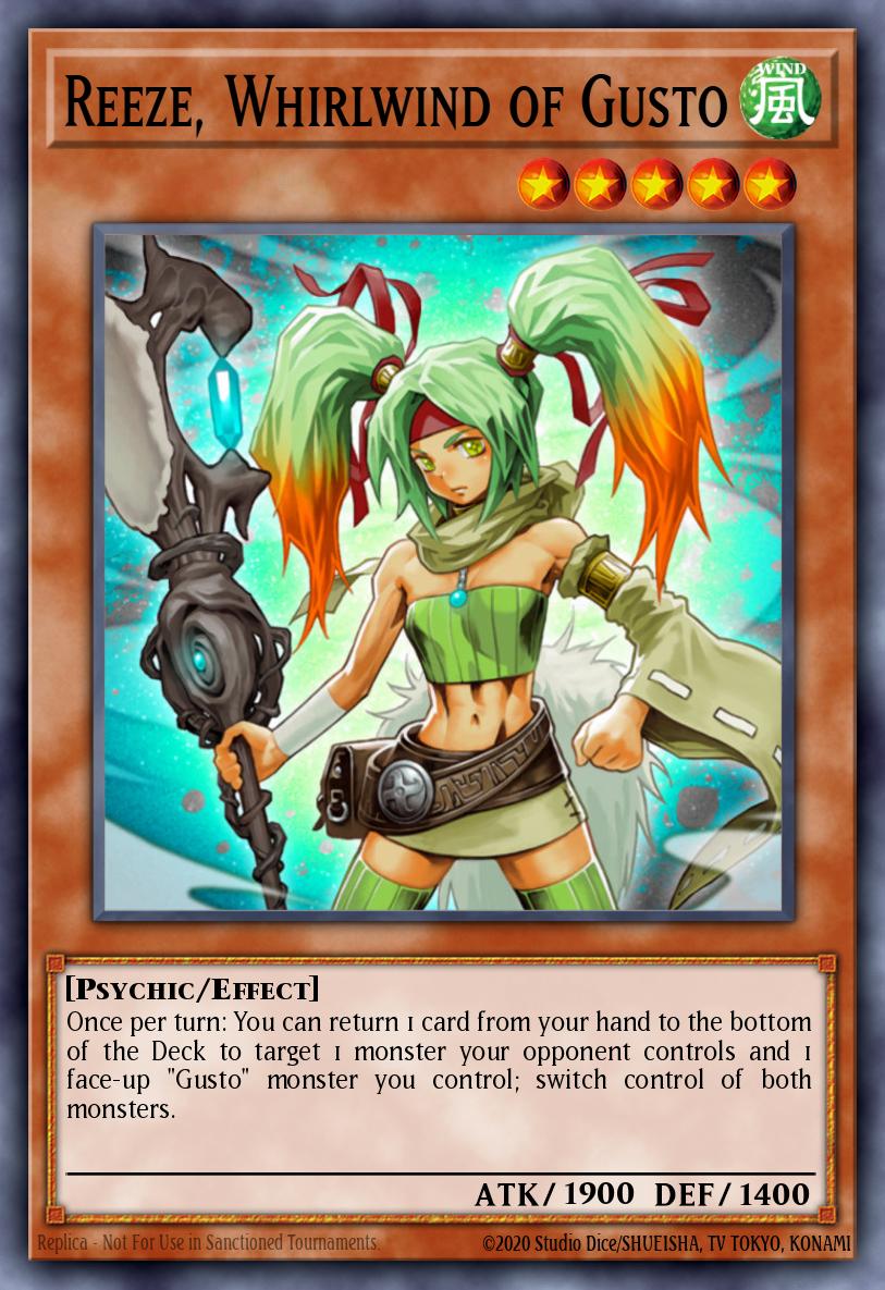 Reeze, Whirlwind of Gusto HA06-EN012