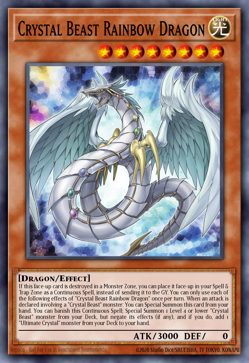 Crystal Beast Rainbow Dragon 