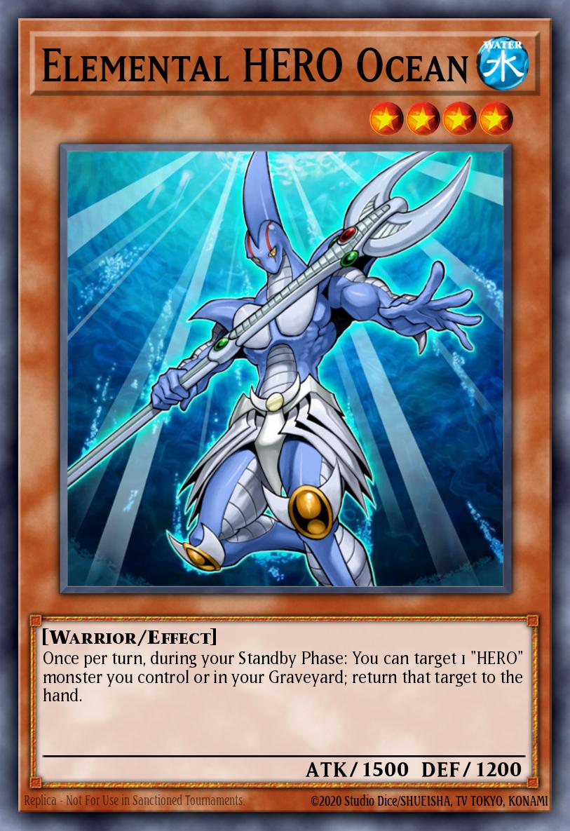 Elemental HERO Ocean LCGX-EN025