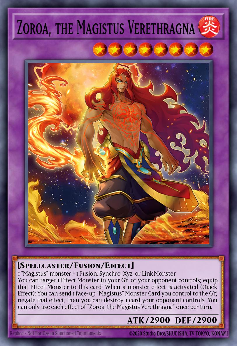 Zoroa, the Magistus Verethragna 