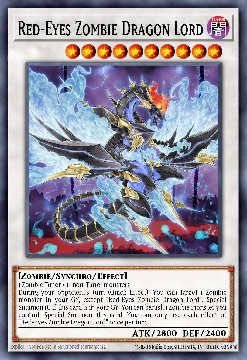 Red-Eyes Zombie Dragon Lord DIFO-EN039