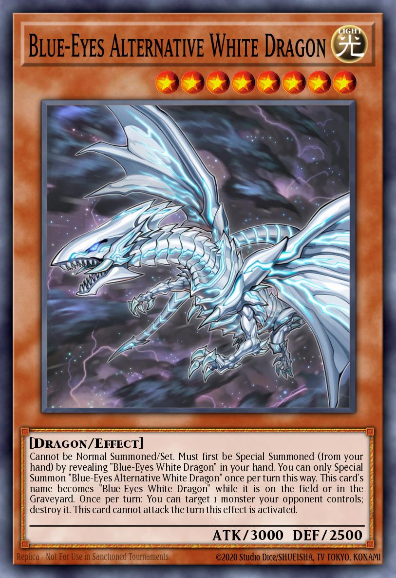 Blue-Eyes Alternative White Dragon 