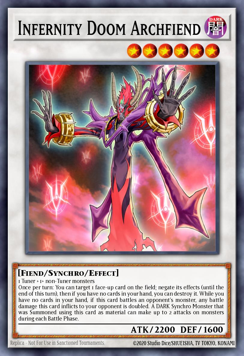 Infernity Doom Archfiend PHRA-EN037