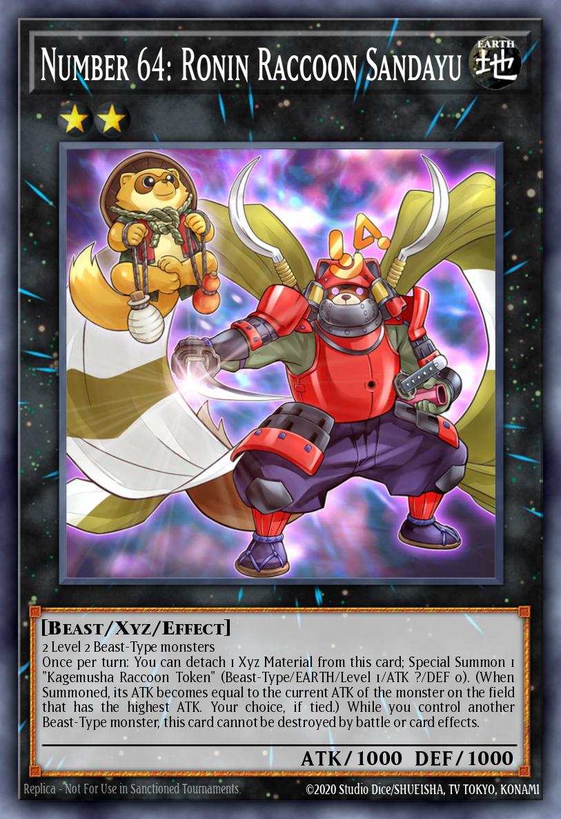 Number 64: Ronin Raccoon Sandayu SHSP-EN051