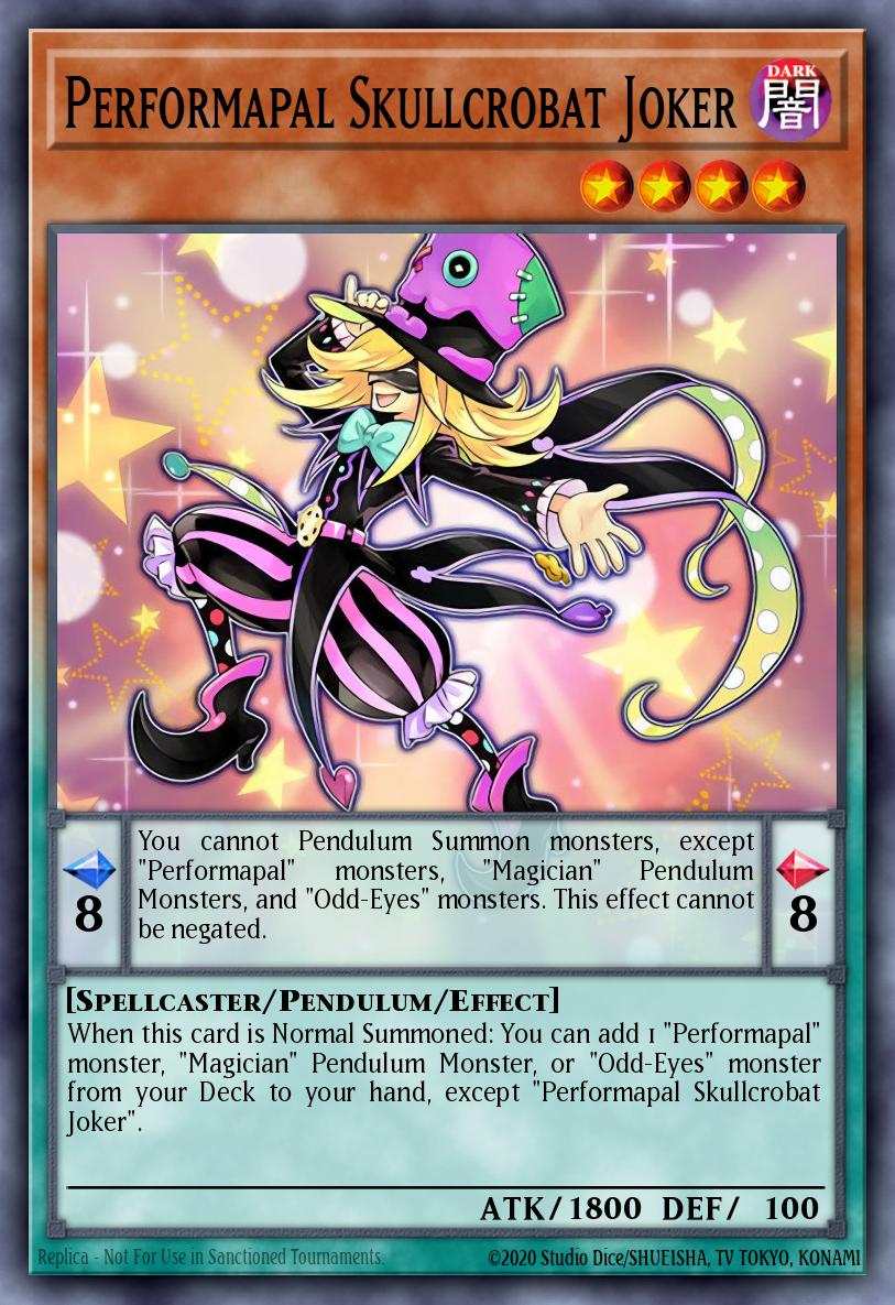 Performapal Skullcrobat Joker PEVO-EN022