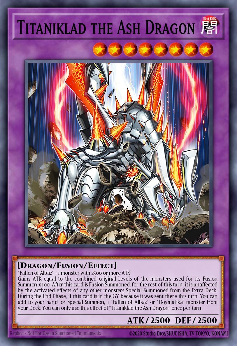 Titaniklad the Ash Dragon SDAZ-EN043