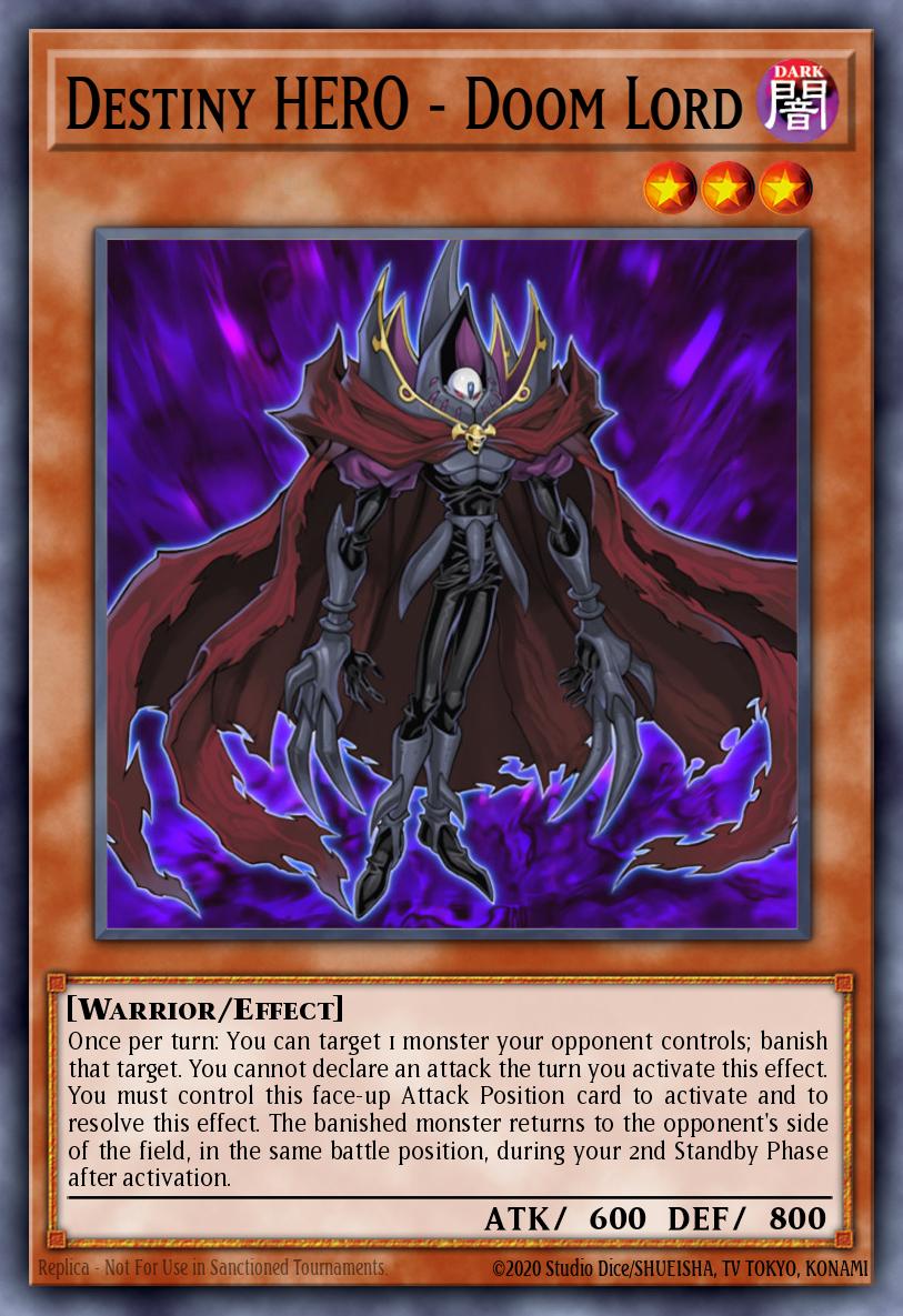 Destiny HERO - Doom Lord DP05-EN001