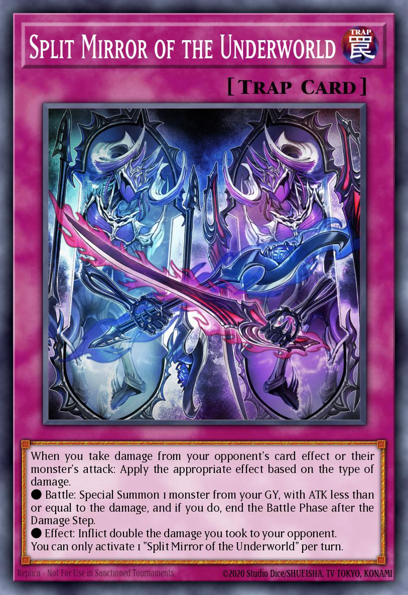 Split Mirror of the Underworld DUNE-EN079