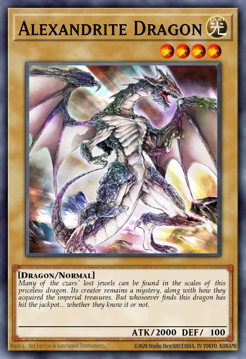 Alexandrite Dragon YS12-EN001