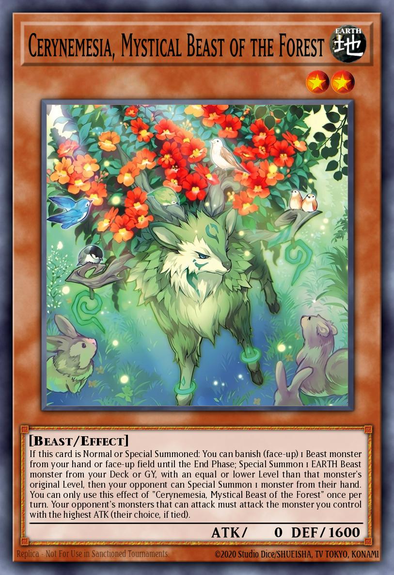 Cerynemesia, Mystical Beast of the Forest CORI-EN087