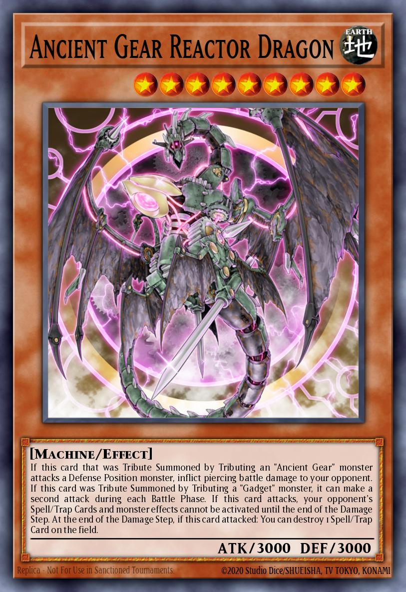 Ancient Gear Reactor Dragon SR03-EN001