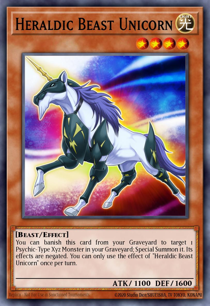 Heraldic Beast Unicorn CBLZ-EN016